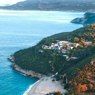Regina Mare Hotel Perdika  Bagian luar foto